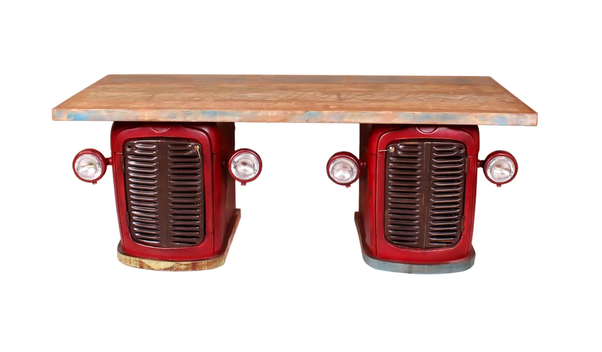 Tractor Office Table with Back Side 2 Drawers & 2 Doors
(KD) - popular handicrafts